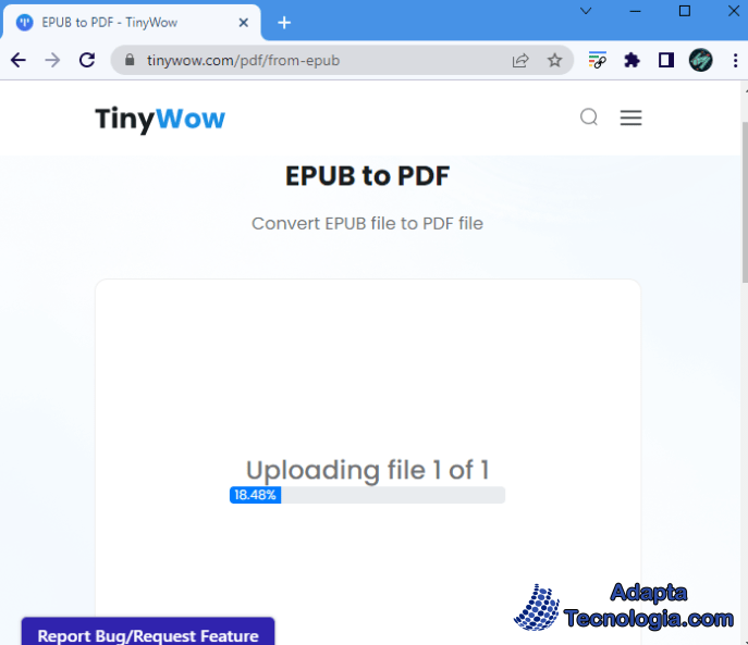 Cómo Convertir un ePub a PDF