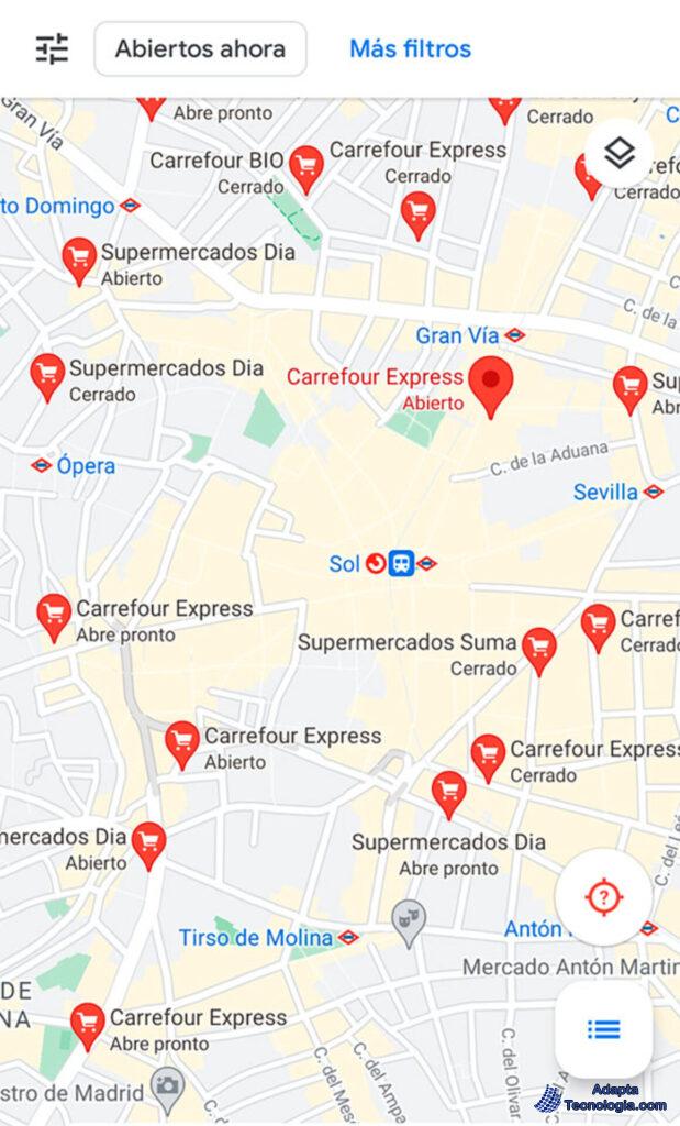 Supermercados Cerca de Mí: Cómo Encontrarlos con Google Maps
