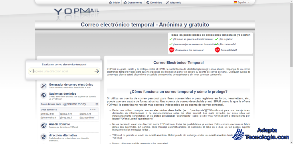 YOPMail Correos Electrónicos Temporales YOPMail Correos Electrónicos Temporales