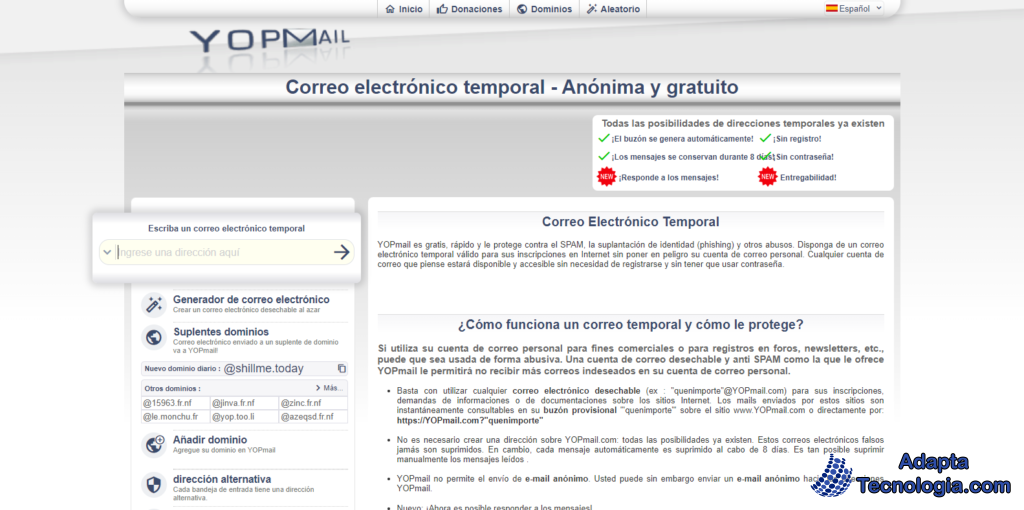 YOPMail Correos Electrónicos Temporales YOPMail Correos Electrónicos Temporales